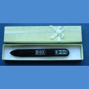 BOHEMIA dárková sada skleněných pilníků Swarovski 2SW vzor 14-15 Dárkové sady Swarovski